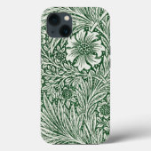 William Morris Marigold Groene Bloembloem Case-Mate iPhone Case (Achterkant)