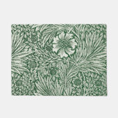 William Morris Marigold Groene Bloembloem Deurmat (Voorkant)