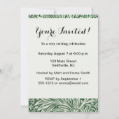 William Morris Marigold Groene Bloembloem Kaart (Voorkant)