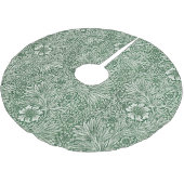 William Morris Marigold Groene Bloembloem Kerstboom Rok (Gekanteld)