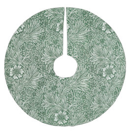 William Morris Marigold Groene Bloembloem Kerstboom Rok