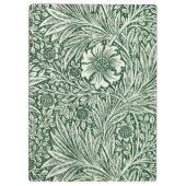 William Morris Marigold Groene Bloembloem Klembord (Achterkant)