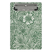 William Morris Marigold Groene Bloembloem Mini Klembord (Voorkant)
