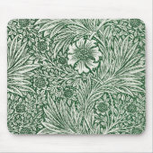 William Morris Marigold Groene Bloembloem Muismat (Voorkant)