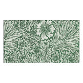 William Morris Marigold Groene Bloembloem Naambadge (Voorkant)