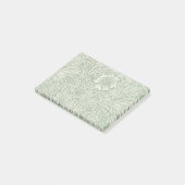 William Morris Marigold Groene Bloembloem Post-it® Notes (Schuin)