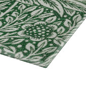 William Morris Marigold Groene Bloembloem Snijplank (Hoek)