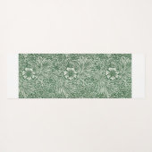 William Morris Marigold Groene Bloembloem Yogamat (Achterkant (horizontaal))