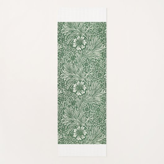 William Morris Marigold Groene Bloembloem Yogamat (Voorkant)