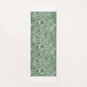 William Morris Marigold Groene Bloembloem Yogamat (Achterkant)