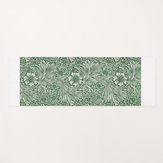 William Morris Marigold Groene Bloembloem Yogamat (Voorkant (horizontaal))