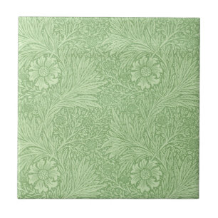 William Morris Marigold (Groene) Pattern Tegeltje