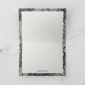  William Morris Marigold Patroon Note Kaart (Binnen)