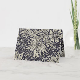 William Morris Marigold Patroon Note Kaart