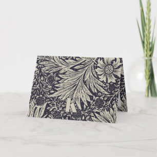 William Morris Marigold Patroon Note Kaart