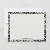 William Morris Marigold Patroon Note Kaart Notitiekaartje (Achterkant)