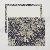 William Morris Marigold Patroon Note Kaart Notitiekaartje (Voorkant / Achterkant)