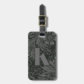 William Morris Marigold Pattern Bagagelabel (Voorkant verticaal)