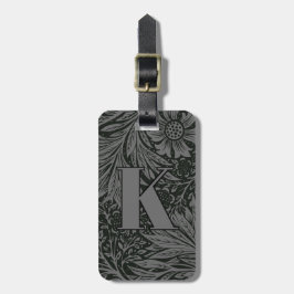 William Morris Marigold Pattern Bagagelabel