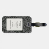 William Morris Marigold Pattern Bagagelabel (Achterkant horizontaal)