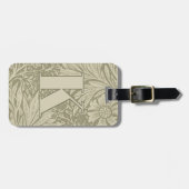  William Morris Marigold Pattern Bagagelabel (Voorkant horizontaal)