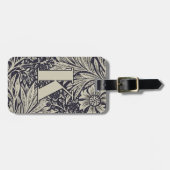 William Morris Marigold Pattern Bagagelabel (Voorkant horizontaal)