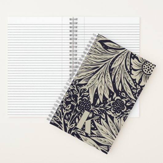 William Morris Marigold Pattern Notitieboek (Binnen)