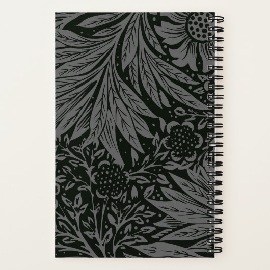  William Morris Marigold Pattern Notitieboek (Achterkant)