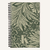 William Morris Marigold Pattern Notitieboek (Voorkant)