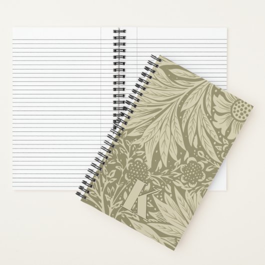  William Morris Marigold Pattern Notitieboek (Binnen)