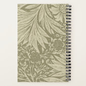  William Morris Marigold Pattern Notitieboek (Achterkant)
