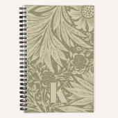  William Morris Marigold Pattern Notitieboek (Voorkant)