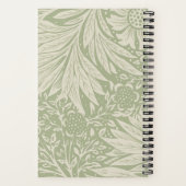  William Morris Marigold Pattern Notitieboek (Achterkant)