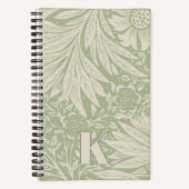  William Morris Marigold Pattern Notitieboek (Voorkant)