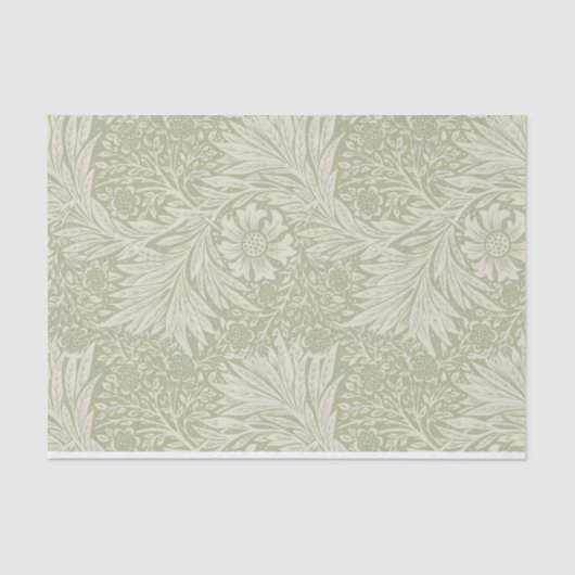 William Morris Marigold Pattern Tissuepapier (Voorkant)