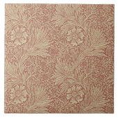 William Morris Marigold Repro Arts & Crafts Tile Tegeltje (Voorkant)