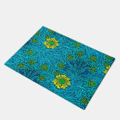 William Morris Marigold, Turquoise & Cobalt Blue Deurmat (Schuin)