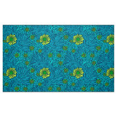 William Morris Marigold, Turquoise & Cobalt Blue Stof (Fat Quarter)