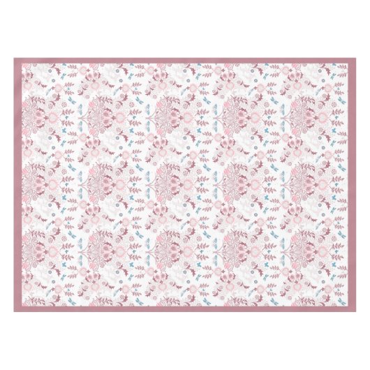 William Morris Mauve Tafelkleed (Voorkant (Horizontaal))