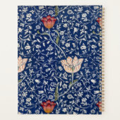 William Morris Medway Blauw Bloemmotief Planner (Achterkant)