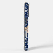 William Morris Medway Blauwe Tulp Bloemkunst Case-Mate iPhone Case (Achterkant / Rechts)
