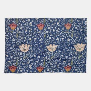 William Morris Medway Blauwe Tulp Bloemkunst Theedoek