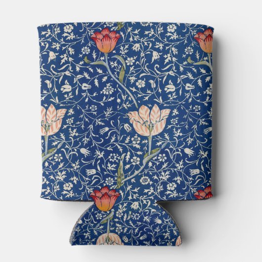 William Morris Medway Blue Floral Blikjeskoeler (Achterkant)