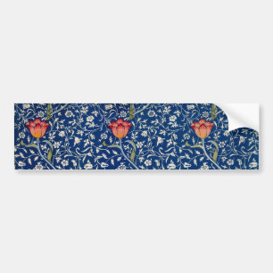 William Morris Medway Blue Floral Bumpersticker