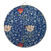 William Morris Medway Blue Floral Dartbord (Voorkant)