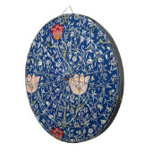 William Morris Medway Blue Floral Dartbord (Voorkant Rechts)
