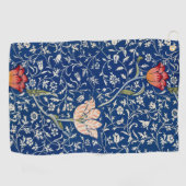 William Morris Medway Blue Floral Golfhanddoek (Horizontaal)