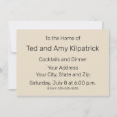 William Morris Medway Blue Floral Kaart (Achterkant)