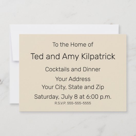 William Morris Medway Blue Floral Kaart (Achterkant)