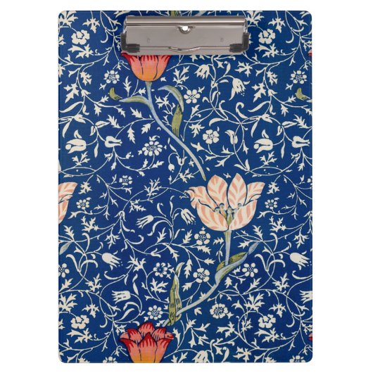 William Morris Medway Blue Floral Klembord (Voorkant)